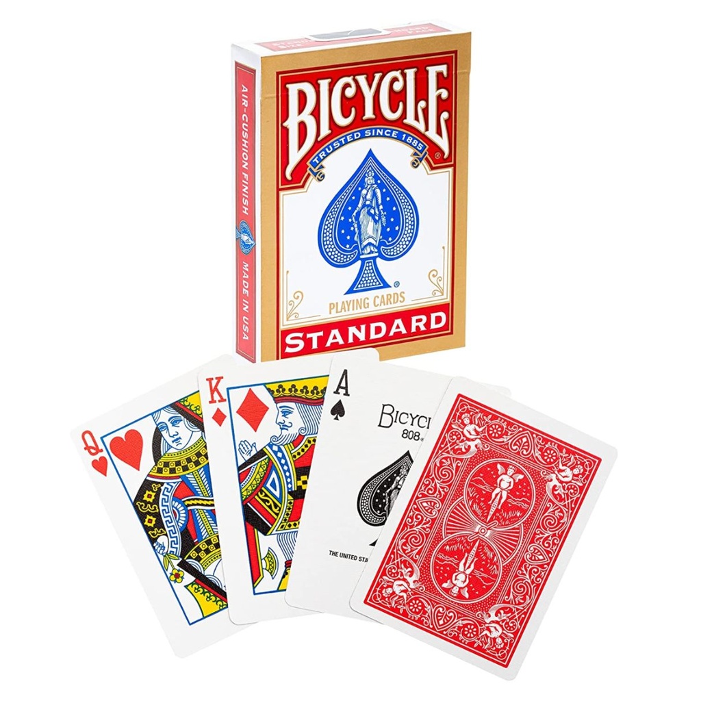 Bicycle Standard Playing Card Red 1U