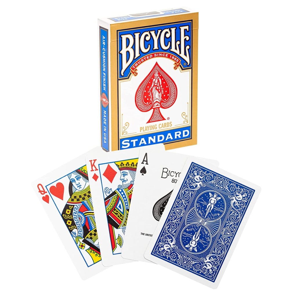 Bicycle Standard Playing Card Blue 1U