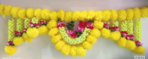 Diacraft Heavy Marigold Toran 1459| Size:3"