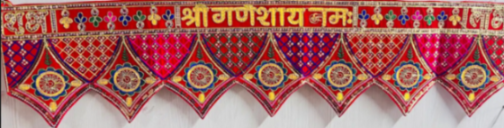 Diacraft Toran12424square Toran| Size:36 x 8 inch