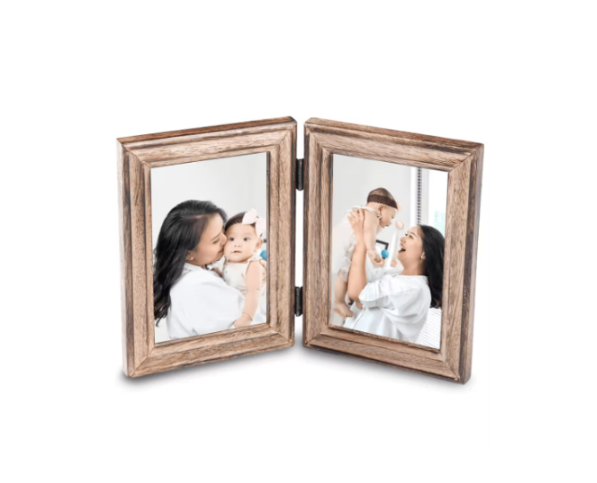 Diacraft Double Wooden PhotoFrame