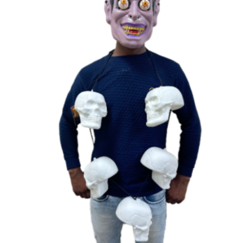 Picfest white Skull Garland