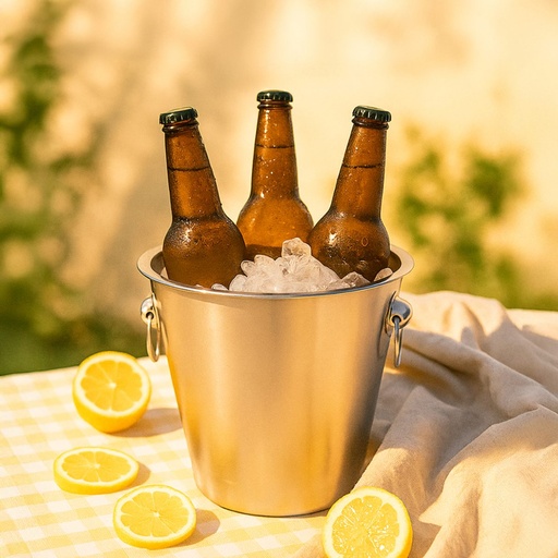 Picfest Steel Ice Bucket For Beer 4.5Ltr