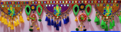 Diacraft Toran1299Velvet Pis Toran| Size:36 x