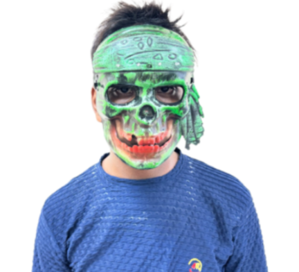 Picfest Pirate Skull Halloween Mask