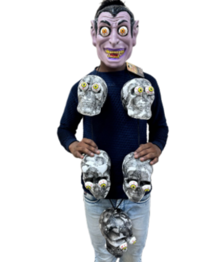 Picfest Draculla Skull Garland