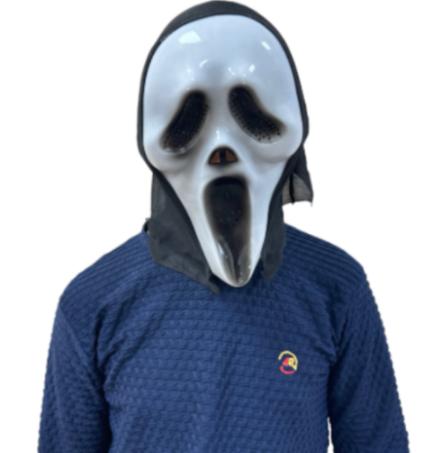 Picfest Halloween Ghost Scream Mask D2