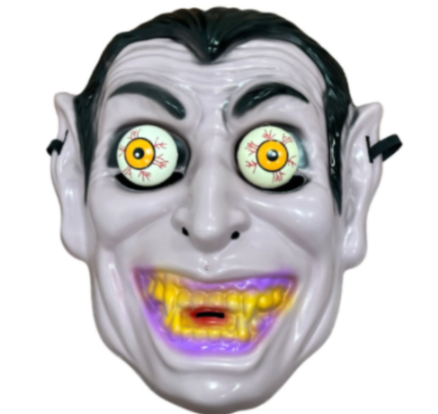 PICFEST HALLOWEEN PIRATE SKULL MASK 1PC