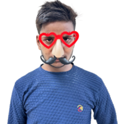 Picfest Halloween Big Nose with Glasses and Moustache