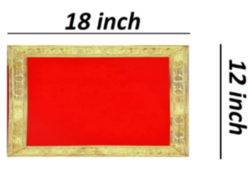 Diacraft Asan Cloth for Pooja Home Mandir 12*18in